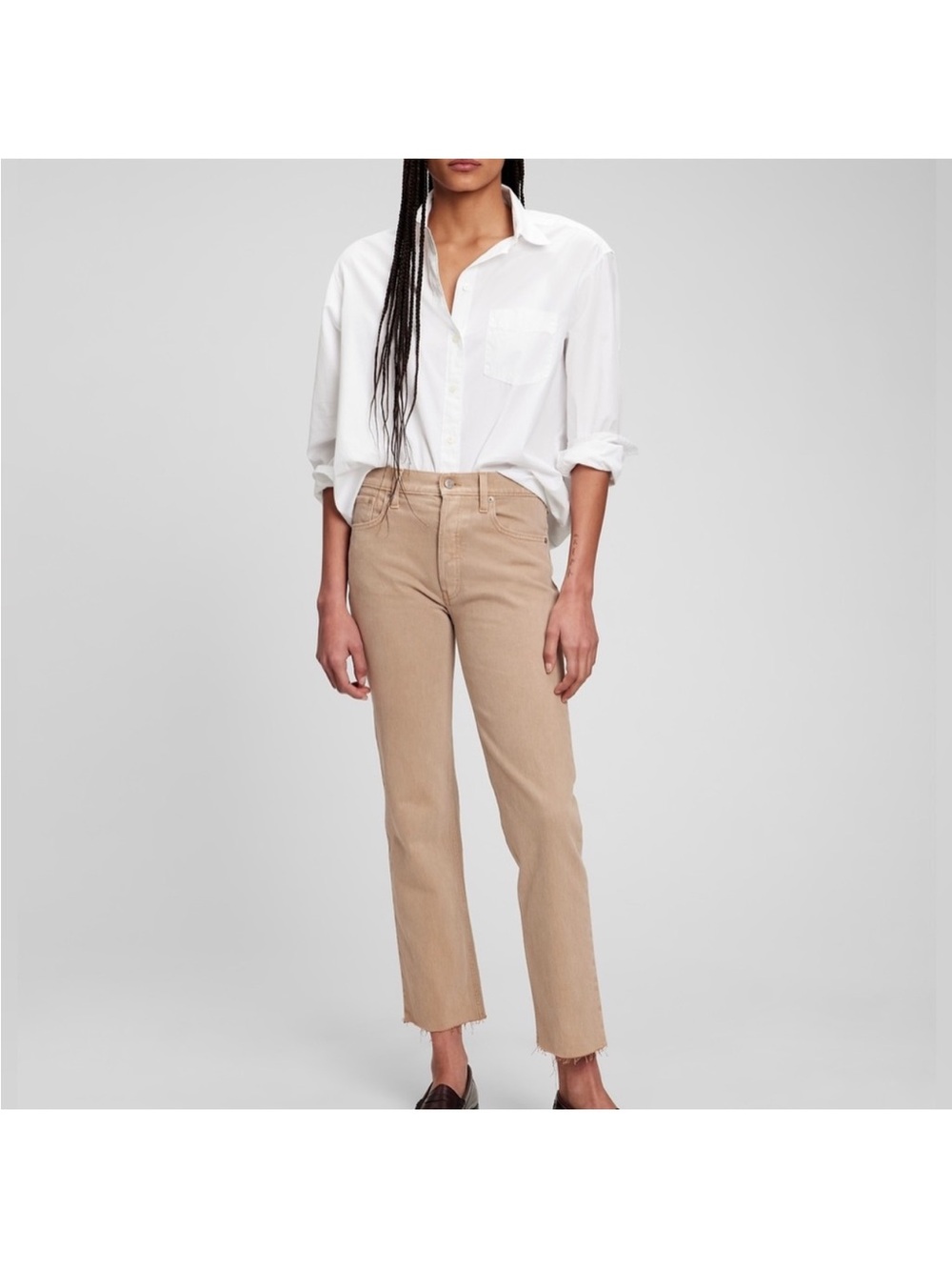 Gap Cheeky Straight High Rise Jeans